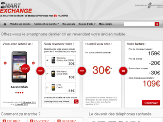 huaweismartexchange.com website preview