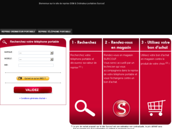 reprise.surcouf.com website preview