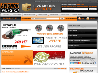 outillages-avignonperfo.com website preview