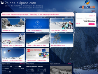 skipass-2alpes.com website preview