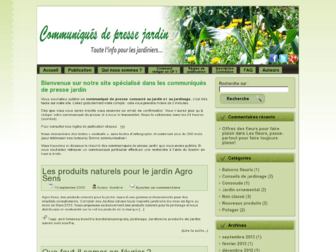 communiques-de-presse-jardin.fr website preview