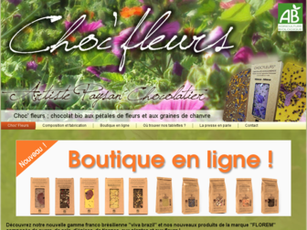 choc-fleurs.fr website preview