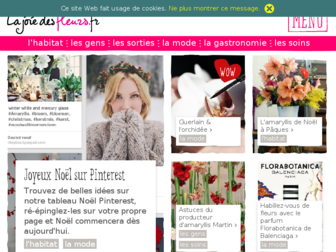 lajoiedesfleurs.fr website preview