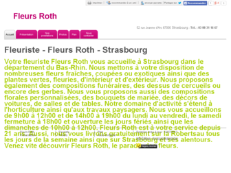 fleurs-roth.fr website preview