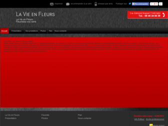 la-vie-en-fleurs.fr website preview