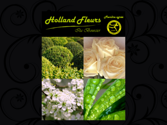 hollandfleurs.fr website preview