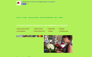 fleursetsaveursagglo.org website preview