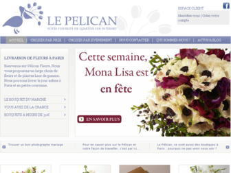 pelicanfleurs.com website preview