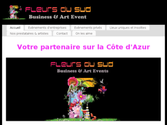 fleursdusud.com website preview
