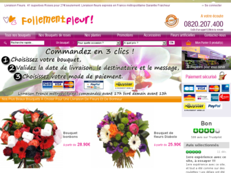 follementfleur.fr website preview