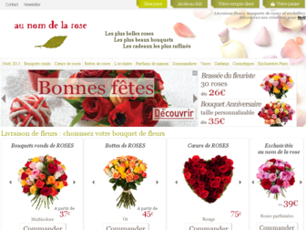 aunomdelarose.fr website preview