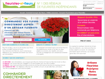 fleuristes-et-fleurs.com website preview