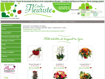 la-fleuriste.com website preview