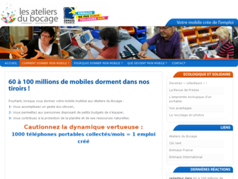 je-donne-mon-mobile.com website preview