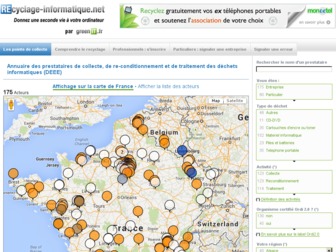 recyclage-informatique.net website preview