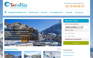 ternelia-chemins.com website preview