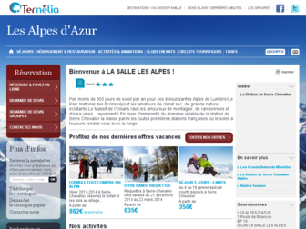 serre-chevalier.ternelia.com website preview