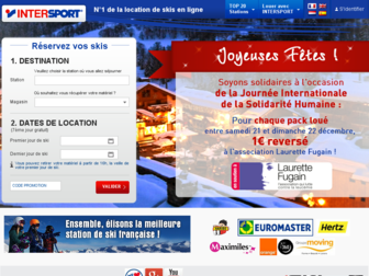 intersport-rent.fr website preview