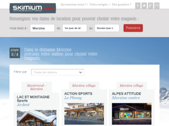 morzine.skimium.fr website preview