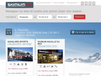 chamonix.skimium.fr website preview