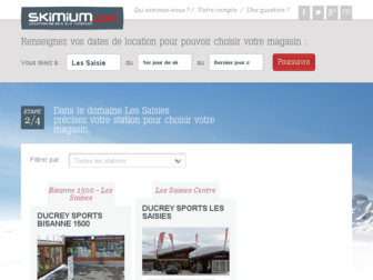 les-saisies.skimium.fr website preview