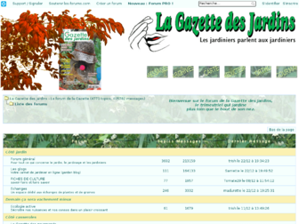 gazette-des-jardins.les-forums.com website preview