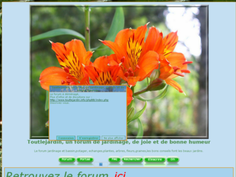 toutlejardin.forum-actif.eu website preview