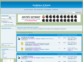 jardiniersdartois.forumactif.com website preview