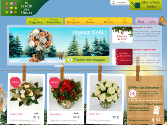 lejardindesfleurs.com website preview