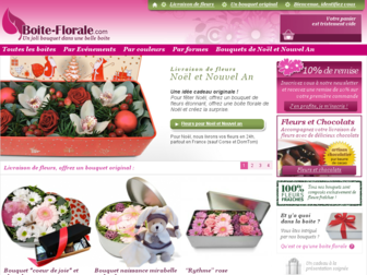 boite-florale.com website preview