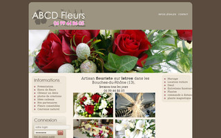 abcdfleurs.lesite.pro website preview