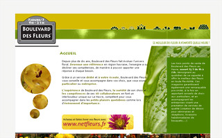 boulevarddesfleurs.com website preview