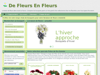 defleursenfleurs.com website preview