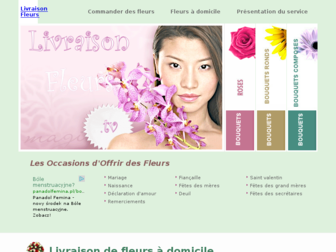 livraison-fleurs.tv website preview