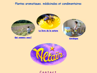 altair-plantes.com website preview