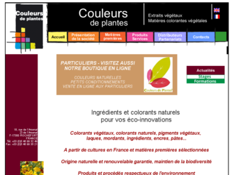 couleurs-de-plantes.com website preview