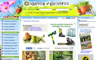 graines-et-plantes.com website preview