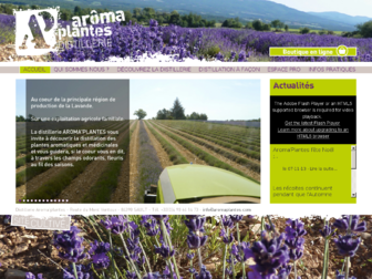 distillerie-aromaplantes.com website preview