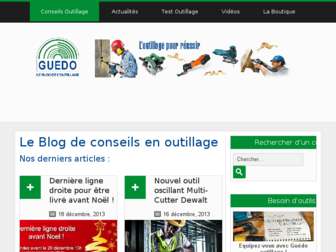 conseils-outillage.fr website preview
