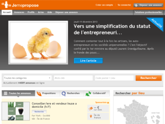 jemepropose.com website preview
