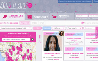 zeroasept.fr website preview