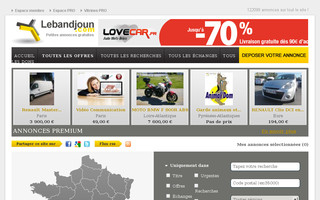 lebandjoun.com website preview