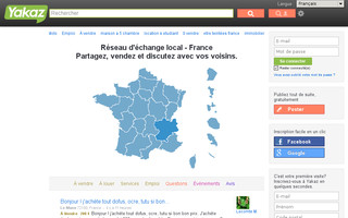 yakaz.fr website preview