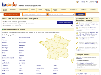 locanto.fr website preview
