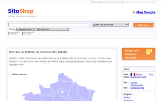 sitoshop.fr website preview
