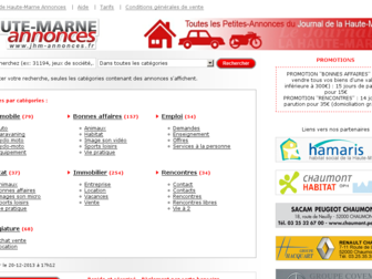 jhm-annonces.fr website preview