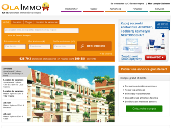 ola-immo.com website preview