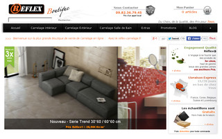 reflex-carrelage.fr website preview