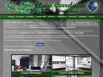 claire-carrelage.com website preview