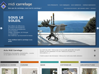 midi-carrelage.fr website preview
